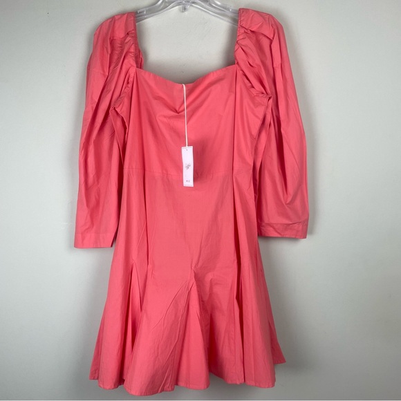 NWT - Mille Resort & Travel Anais Popover Dress in Melon Size Medium - Picture 16 of 17